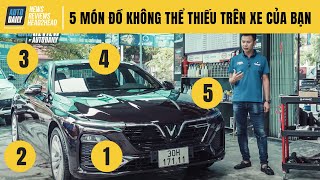 5 món đồ chơi ô tô không thể thiếu trên xe hơi của bạn