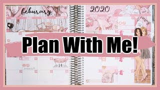 Plan With Me! February 2020 Monthly | BeaYOUtiful Planning