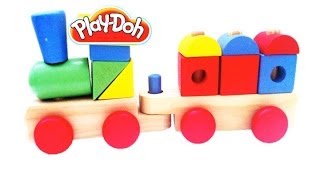 Play doh, Плей до, Лунтик,  Маша и медведь, Masha i medved Паровоз