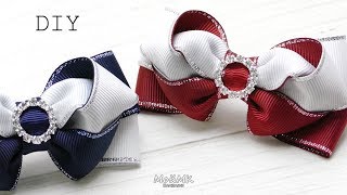 Маленькие бантики Канзаши ?﻿ Laço de fita ?﻿ Cute hair bows ?
