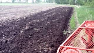 Foton 244 + Роторный плуг