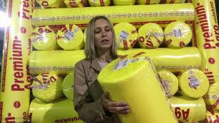 АГРОВОЛОКНО Р-23 ширина 6,35м и длина 100м  - размер рулона, видео обзор, пример