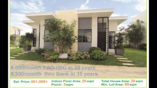 House and Lot : Amaia Scapes Cavite 700K to 1.2M Housing of Ayala Land