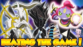 BEATING THE GAME WITH FULL LEGEND TEAM!! - Pokemon Brick Bronze (Randomizer)