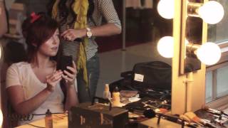 Behind the Scenes - Luxy Hair Photoshoot