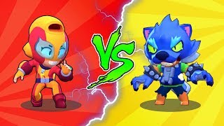 МАКС VS ЛЕОН / КАКОЙ БРАВЛЕР ЛУЧШЕ! BRAWL STARS
