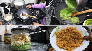 Busy Evening to Dinner Routine || Hare Chane Ka NImona || Adrak,mirch aur Lahsun Ka instant Achar...
