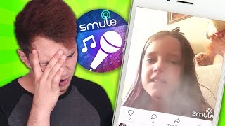 SMULE ? ЧТО ОНИ ТВОРЯТ!? ? РЕАКЦИЯ НА ВИДЕО с МОБИЛЬНОГО ПРИЛОЖЕНИЯ (КАРАОКЕ) СМУЛЕ