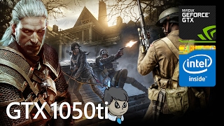 GTX 1050 ti Gaming \ 15 Games in 10 Min \ "GTA V" "Battlefield 1" "Resident Evil 7" and More