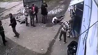 REAL STREET FIGHT - CRAZY RUSSIAN