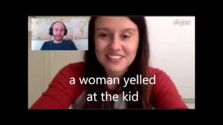 Typical Online Skype English Lesson - Nick and Vanessa (from Brazil)