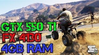 Grand Theft Auto V On GTX 550 Ti