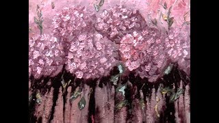Дорисовка  после неудачной заливки акрилом.  After unsuccessful dirty pouring with acrylic