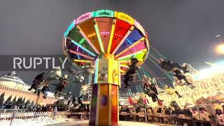 Russia: Muscovites enjoy festive atmosphere in Red Square