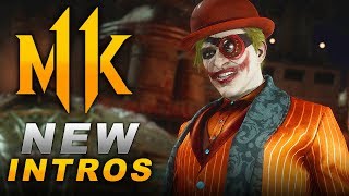 Mortal Kombat 11 - Joker ALL INTROS vs Roster SO FAR! (Character Dialogue)