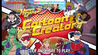 Henry Danger Cartoon Creator Gameplay - Creating Cartoon Panels