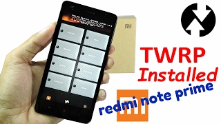 TWRP install redmi note prime & root ur devices easy .