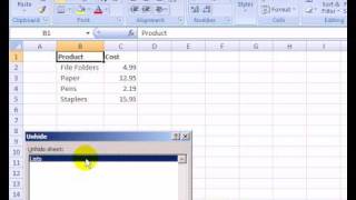 Create Very Hidden Excel Worksheets