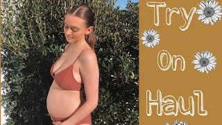 Pregnant Swimsuit Try On Haul | Cupshe Swimwear