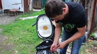 Замена блока управления двигателем (коммутатора CDI) на скутере Honda DIO AF-56