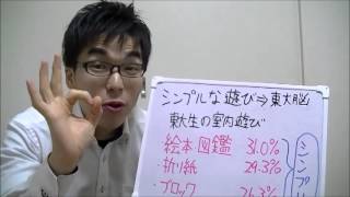 東大脳 人気 室内遊び ランキング 20140220 子育て 悩み 応援 相談 育児 運動遊び 胎教 しつけ 知育