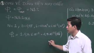Đại cương về dòng điện xoay chiều - Trong đề đại học các năm - thầy Phạm Quốc Toản