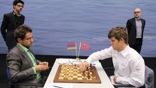 Wijk aan Zee 2013 Aronian vs Magnus Carlsen en Tata Steel Wijk aan zee 2013