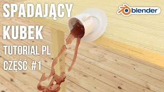 Modelowanie Kubka i Talerzyka - Blender 2.72b [Spadający Kubek #1]