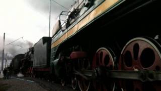 Паровозы в сцепке