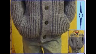 Кофта. Часть 5. Боковые карманы.