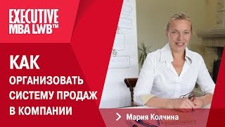 Мария Колчина - Управляющий партнер «Berner&Stafford»: Как организовать систему продаж