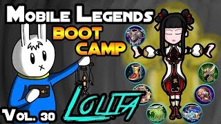 MGL MOBILE LEGENDS BOOT CAMP VOLUME 30 : LOLITA - TIPS, ITEMS, SPELL, EMBLEMS, TRICKS, AND GUIDE