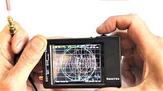 NanoVNA H 50 кГц ~ 1,5 ГГц VNA Векторный анализатор цепей, поиск частоты антенны КСВ
