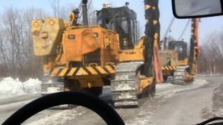 "Зимник" Печора-Инта (мост через р. Косью)