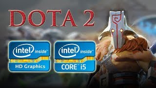 Intel HD Graphics Benchmark | DOTA 2 | Intel Core i5-3470 | 1920x1080