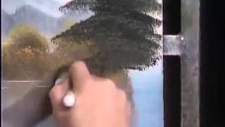 Bob Ross - Malerei hohen Bäumen - Malerei Video