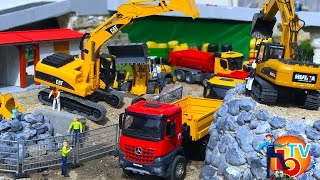 BRUDER TOYS Construction company ? CAT Truck ?? Mercedes Benz?