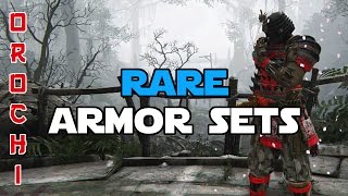 Unique & Rare Orochi Full Armor Sets | Gear Showcasing | For Honor