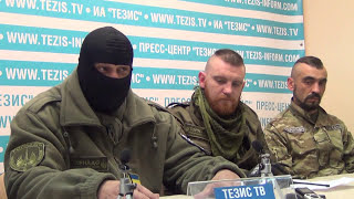 В Запорожье презентован батальон "Торнадо" (экс-Шахтерск) - "ТЕЗИС"