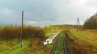 Вид из окна поезда - Жд ветка Муром-Ковров. Новлянка-Высоково. (Владимирская обл.)