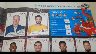 Panini World Cup Russia 2018 Sticker Album 101% Complete