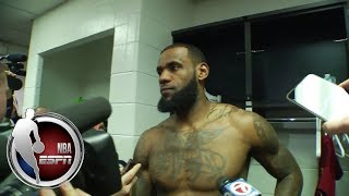 LeBron James reacts to Cavaliers' loss to Celtics, Isaiah Thomas not playing | ESPN