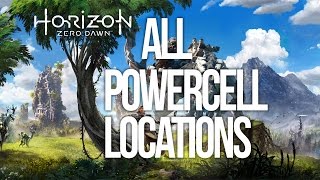 Horizon zero dawn - All Powercell locations