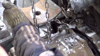 Снятие КПП КамАЗ СВОИМИ РУКАМИ ВИДЕО