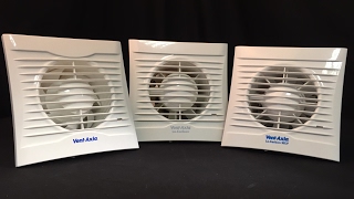 Vent Axia Silhouette 100 4 Inch Axial Bathroom Extractor Fan