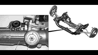 Регулировка люфта рулевой рейки Mercedes-Benz W211
