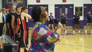 Crosstown Slim Niecey Hunt Amazing Rendition of National Anthem