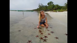 ВЬЕТНАМ ФЕВРАЛЬ 2019, ОСТРОВ ФУКУОК ПЛЯЖ МОРСКИХ ЗВЁЗД  STAR FISH BEACH ЧАСТЬ  3