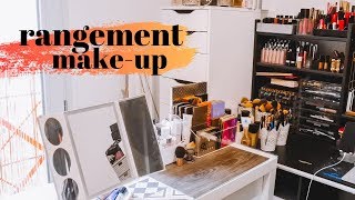 RANGEMENT MAKE-UP • Mon nouveau coin beauté