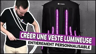 Costume LED personnalisable sans outil par Lumiwear®